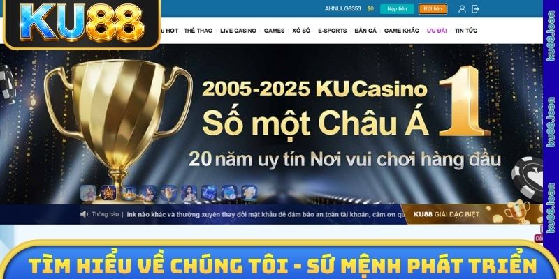 Tìm hiểu về chúng tôi - sứ mệnh phát triển trong tương lai
